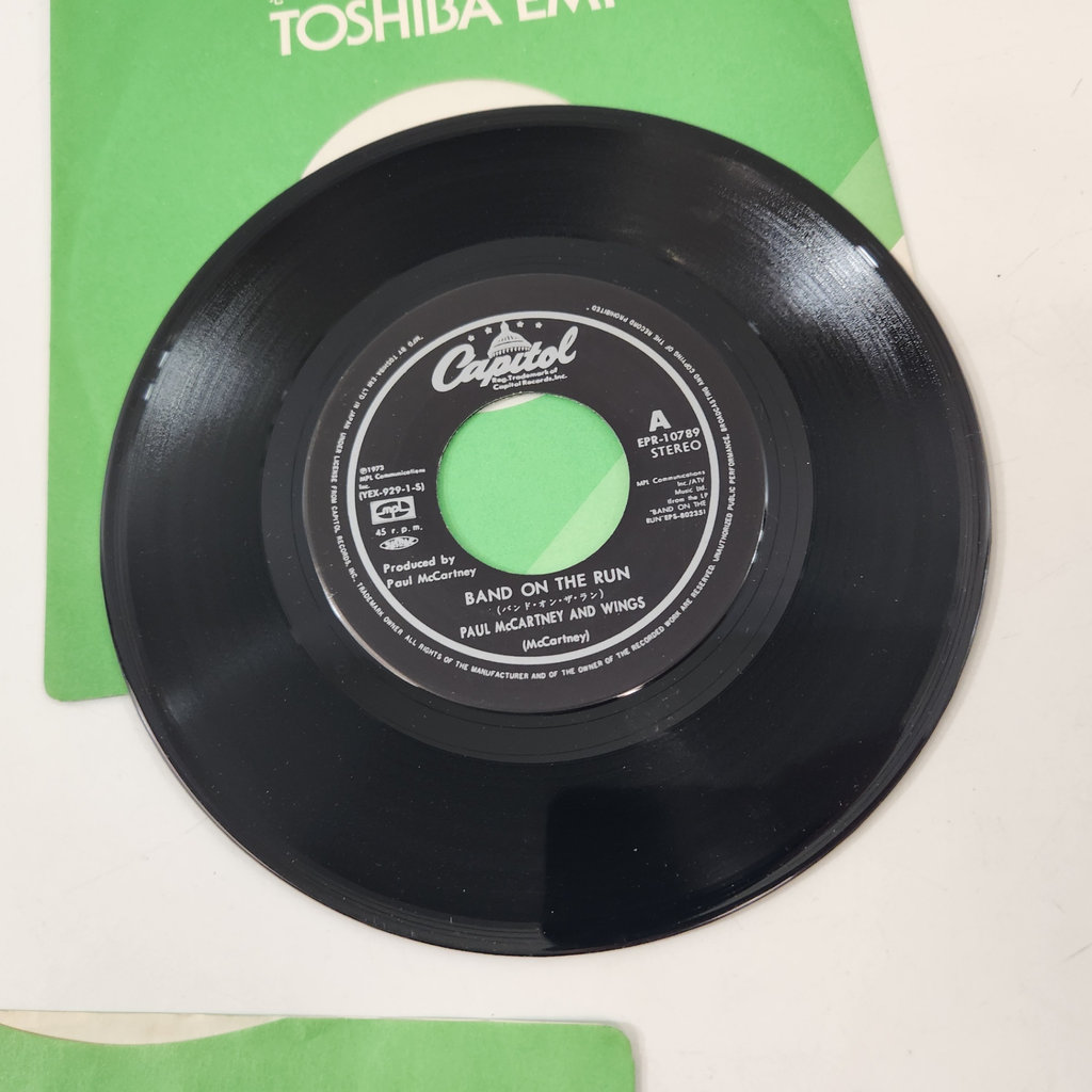 Paul McCartney Wings 7" Japan Pressings x3 - image 3 of 6
