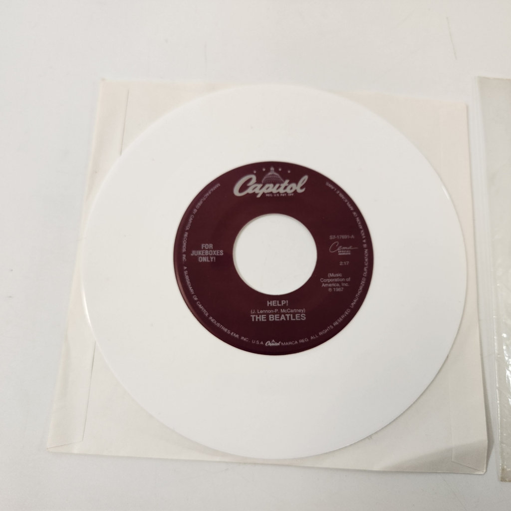 The Beatles Transparent/White 7" Records for Jukeboxes - image 3 of 5