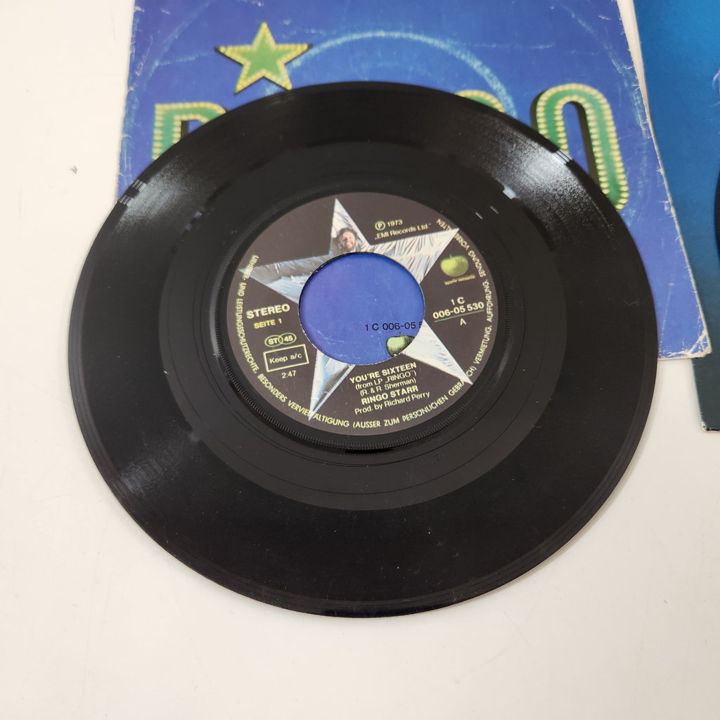 Wings/Harrison/Starr 7" Records x4 - image 3 of 6