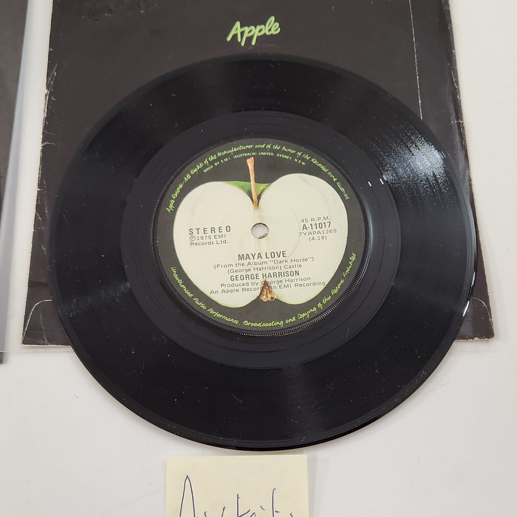 Wings / Harrison 7" Records x 2 - image 4 of 5