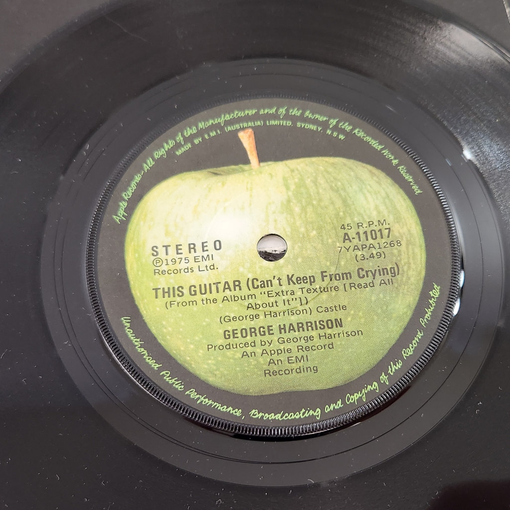 Wings / Harrison 7" Records x 2 - image 3 of 5