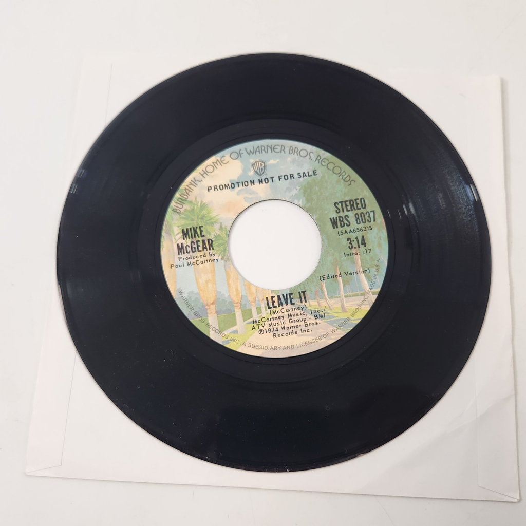 Mike McGear / McCartney 7" Mono Record PROMO - image 1 of 3