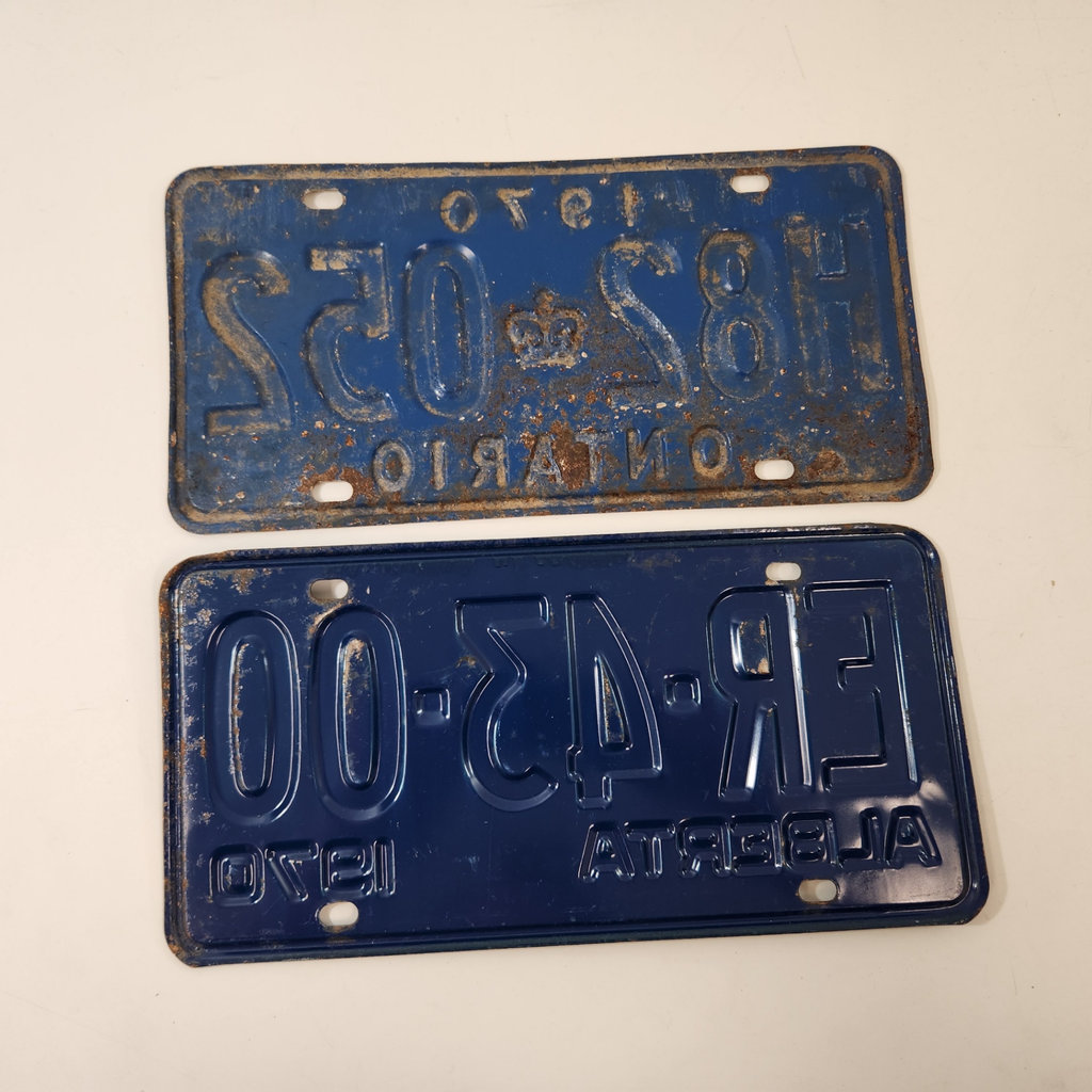 Vintage License Plates - image 3 of 3