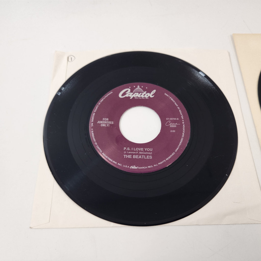 Capitol Lennon McCartney 7" Records x2 - image 4 of 5