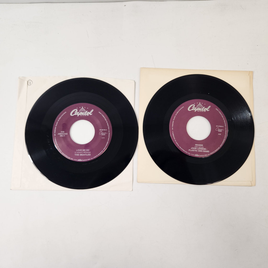Capitol Lennon McCartney 7" Records x2 - image 1 of 5