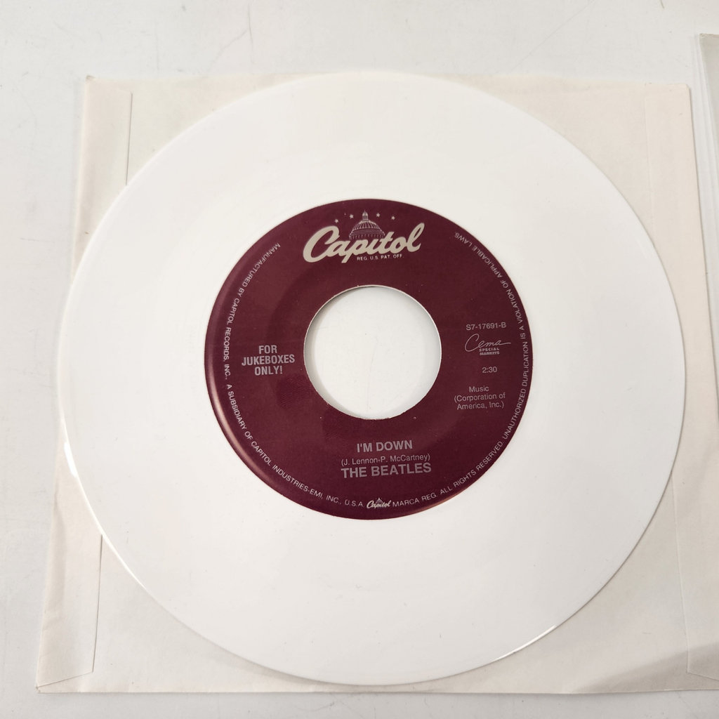 The Beatles Transparent/White 7" Records for Jukeboxes - image 2 of 5