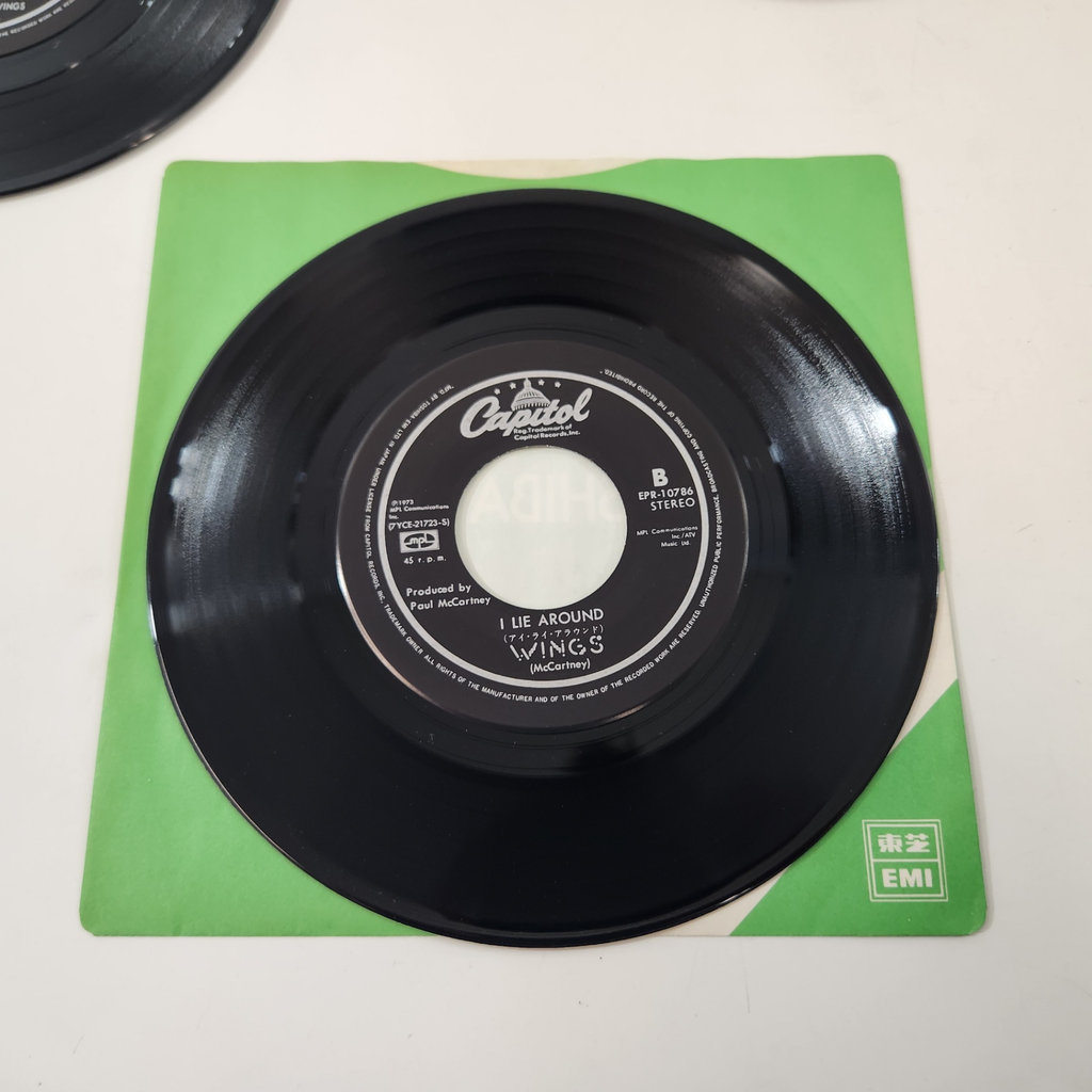 Paul McCartney Wings 7" Japan Pressings x3 - image 5 of 6