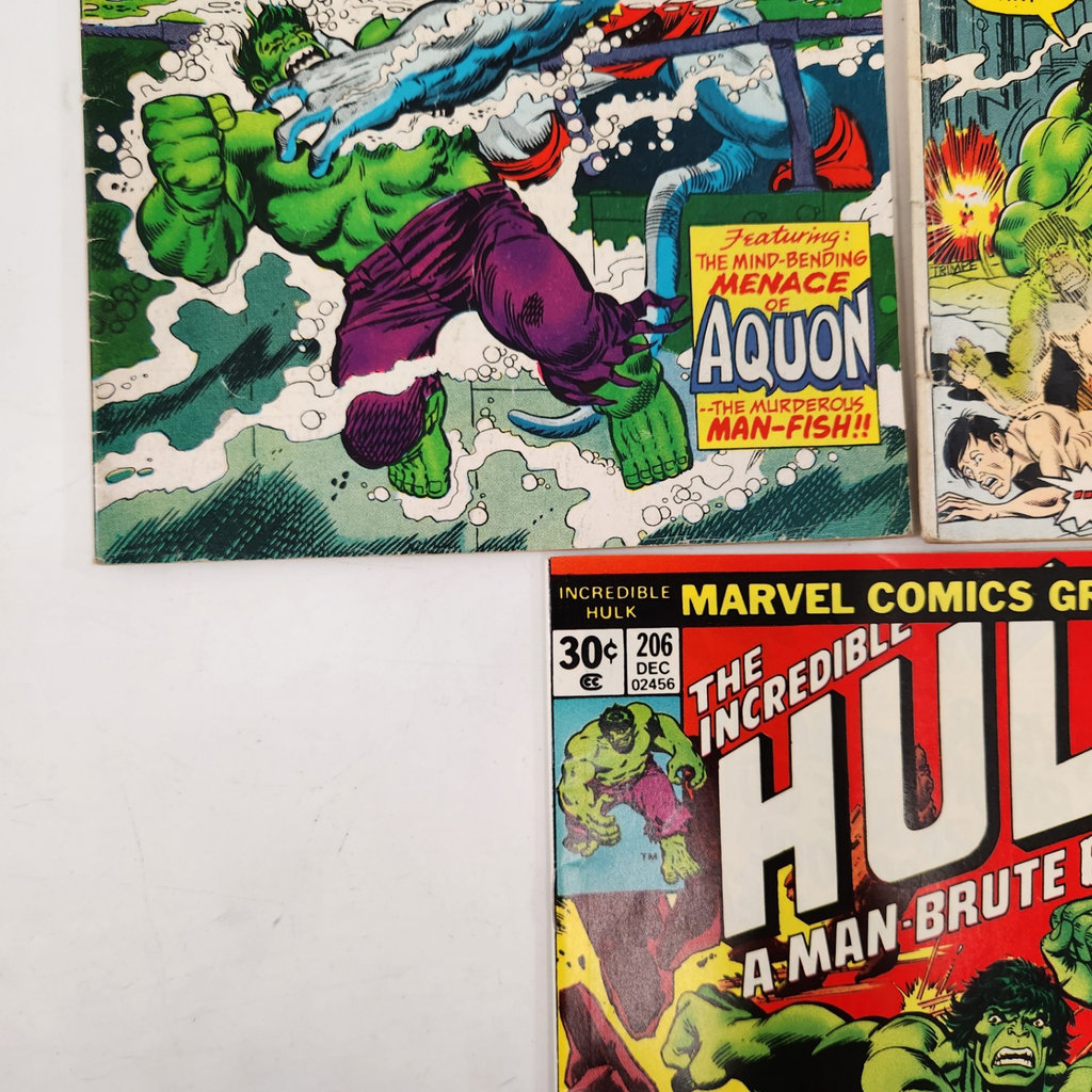 Incredible Hulk 165, 169,206 - image 2 of 4
