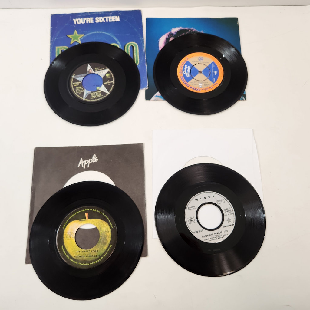 Wings/Harrison/Starr 7" Records x4 - image 2 of 6