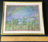 Framed Landscape and Floral Paintings with Canvas Back - thumbnail 2 of 5