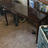 Sharp LCD TV with wooden console table - thumbnail 5 of 6