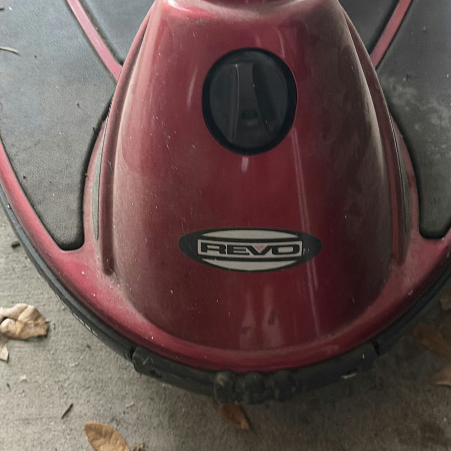 Red REVO Mobility Scooter with Front Basket - image 3 of 4