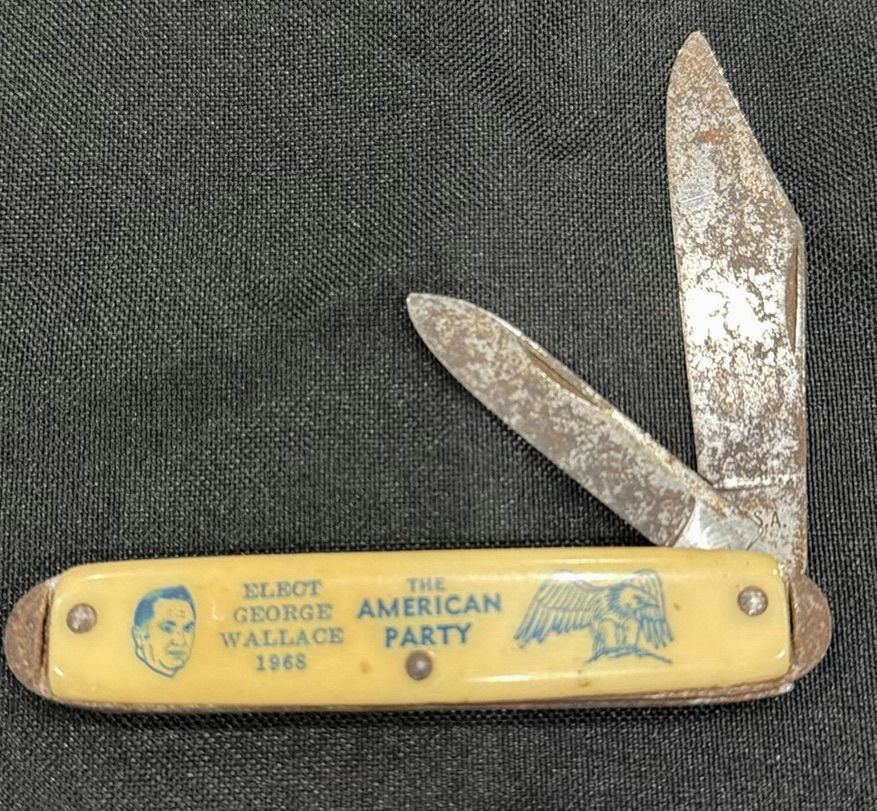 1968 American Party Campaign Pocket Knife - image 1 of 4