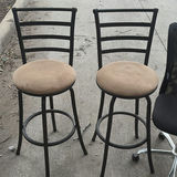Two bar stools and an office chair - thumbnail 2 of 4