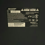 Sharp LCD TV with wooden console table - thumbnail 4 of 6