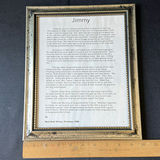 Framed Clock Tower Print and 'Jimmy' Story Print - thumbnail 3 of 3