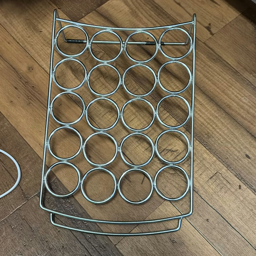 Rice cooker, circular-ring mug rack, glass dish, and ridged pan - image 2 of 4