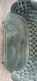 Pair of Green Tufted Upholstered Barrel Chairs and Green Tufted loveseat - thumbnail 10 of 10