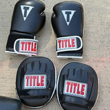 Boxing gloves, headgear, and protective pads - thumbnail 6 of 6