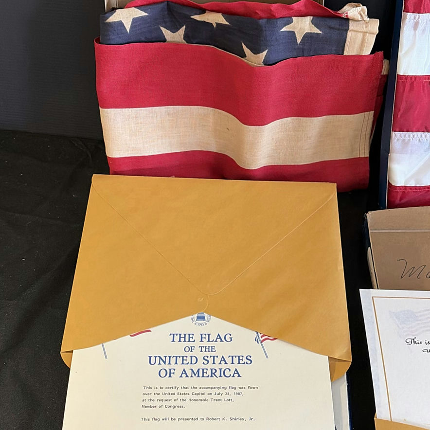 United States Flags flown over the White House with certificates of authenticity - image 2 of 6