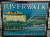 Riverwalk Fort Lauderdale Framed Art Print - thumbnail 2 of 3