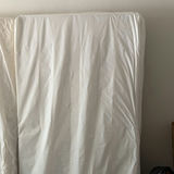 Twin boxspring and Mattresse with Bed Frame Rails - thumbnail 3 of 5