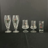 Five Bischof Branded Beer Glasses - thumbnail 1 of 4