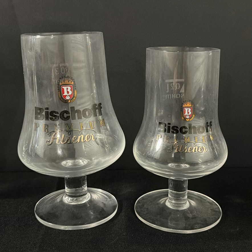 Five Bischof Branded Beer Glasses - image 3 of 4