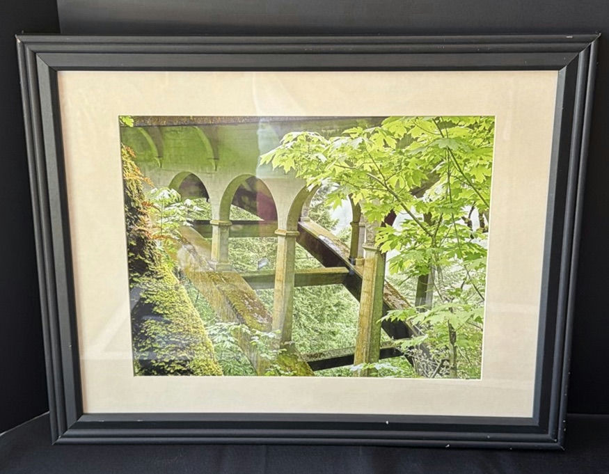Framed botanical and landscape prints - image 4 of 4