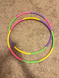 Set of 2 Medium Plastic Hula Hoops - Multi-Color - thumbnail 1 of 3