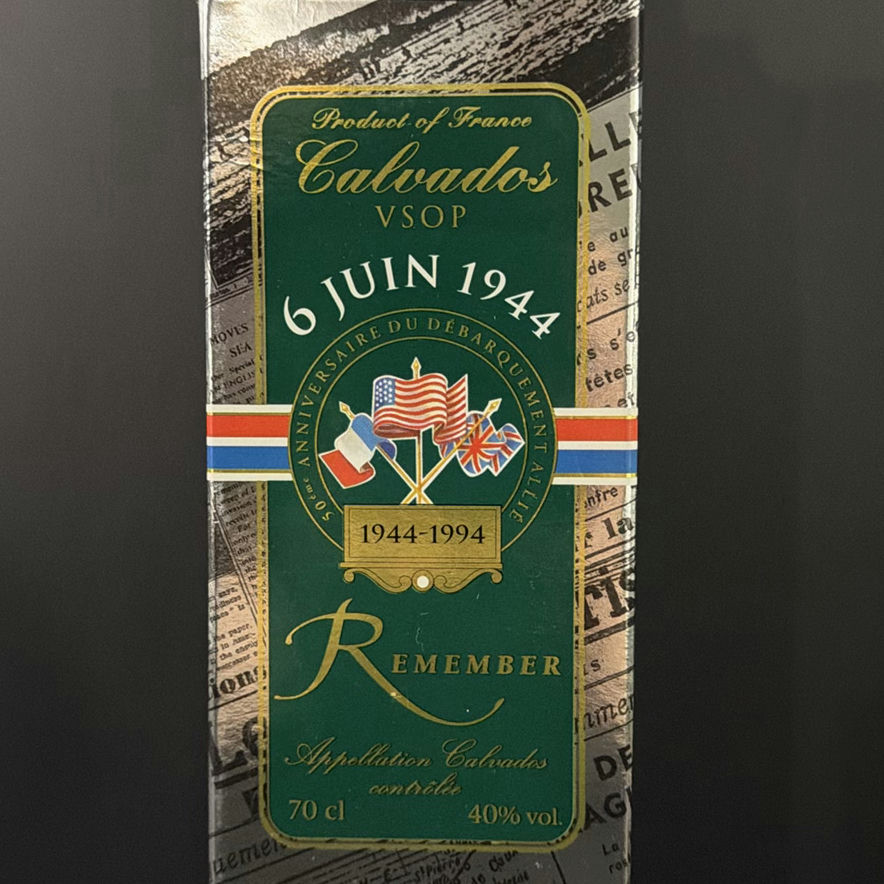 Commemorative Bordeaux Supérieur Wine Bottle and Calvados VSOP Boxed Bottle - image 4 of 4