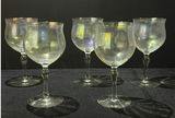 Clear stemmed wine glasses - thumbnail 2 of 3
