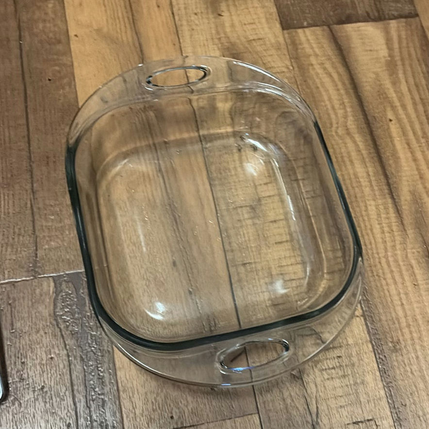 Rice cooker, circular-ring mug rack, glass dish, and ridged pan - image 3 of 4