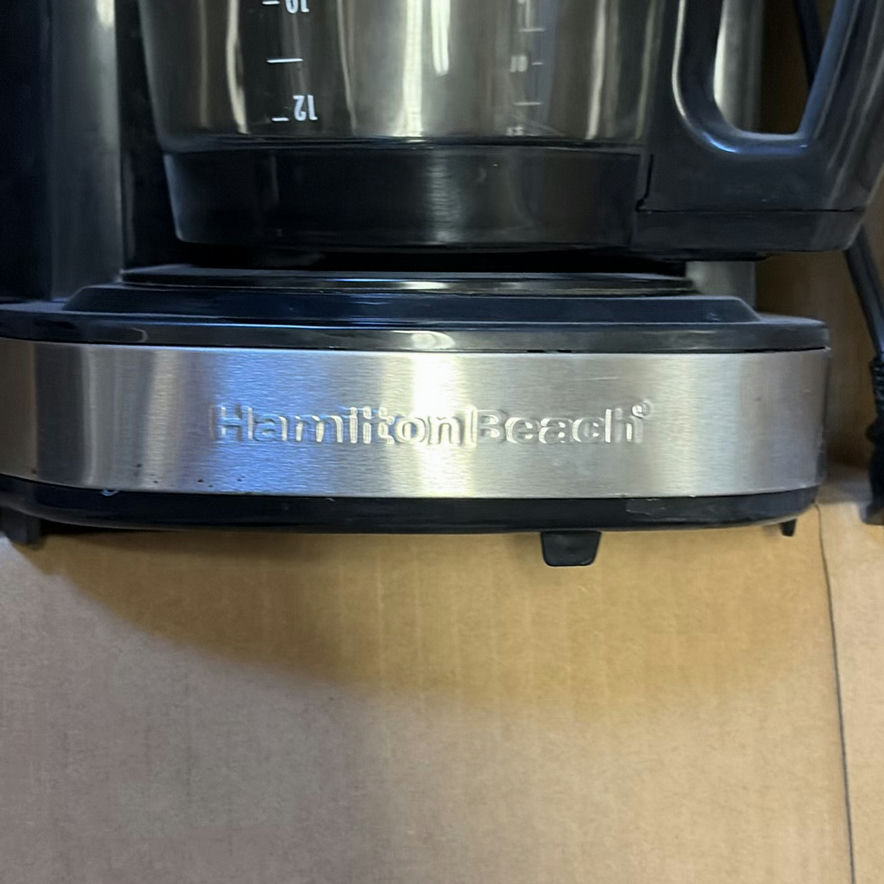 Hamilton Beach coffee maker with glass carafe and assorted bakeware - image 2 of 4