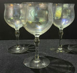 Clear stemmed wine glasses - thumbnail 3 of 3