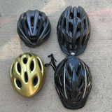 Assorted bicycle helmets - thumbnail 1 of 5