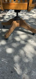 Wooden Swivel Chair with Armrests - thumbnail 4 of 5