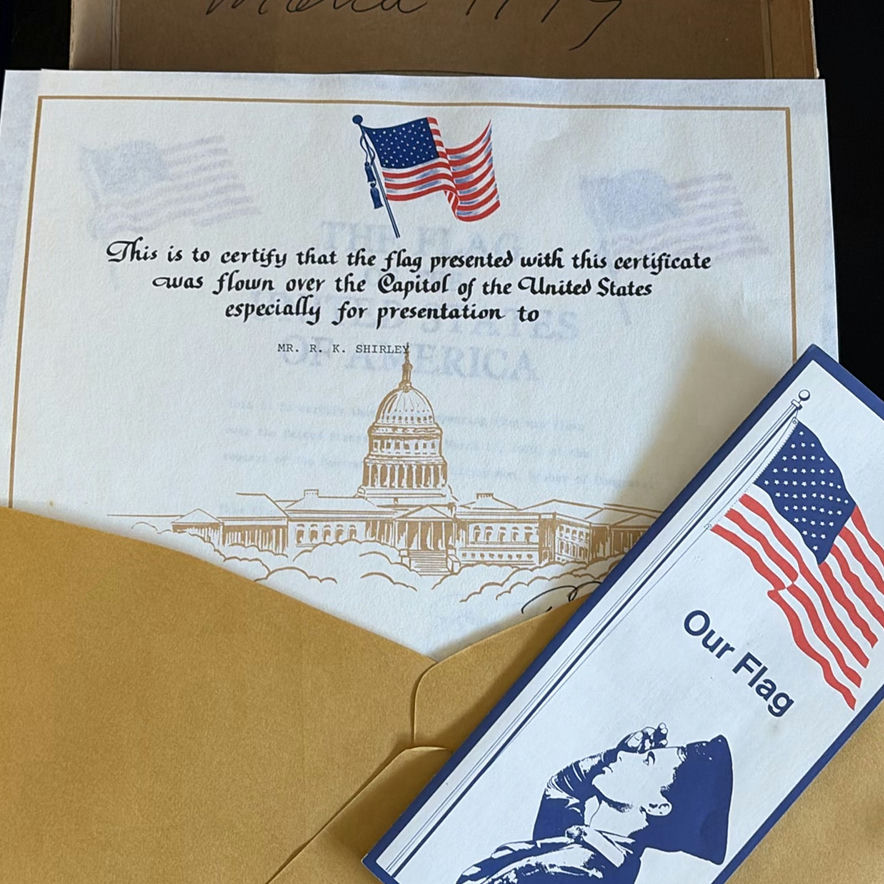 United States Flags flown over the White House with certificates of authenticity  - image 6 of 6