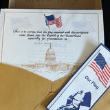 United States Flags flown over the White House with certificates of authenticity  - thumbnail 6 of 6