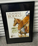Framed California Rodeo Salinas 2014 Poster - thumbnail 1 of 4