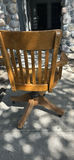 Wooden Swivel Chair with Armrests - thumbnail 5 of 5