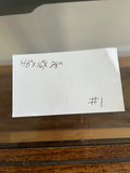 Wood and Glass Console Table - thumbnail 4 of 4