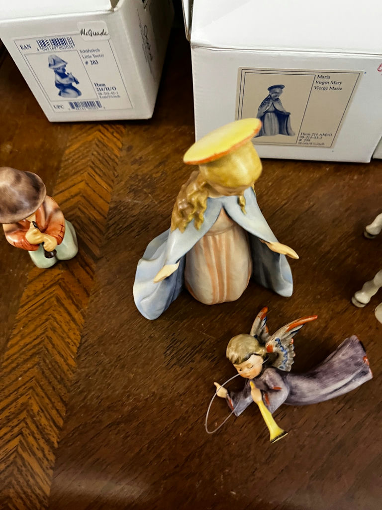 Ceramic Nativity Figure Set - image 1 of 3