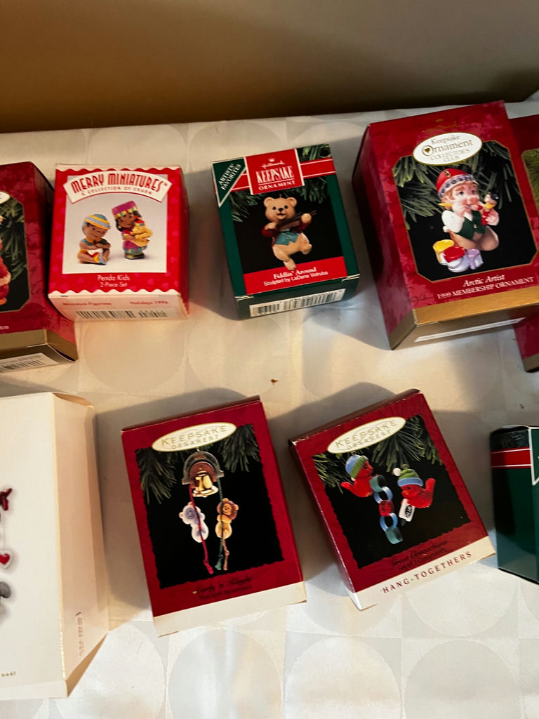 Assorted Hallmark Keepsake Ornament Boxes - image 2 of 4