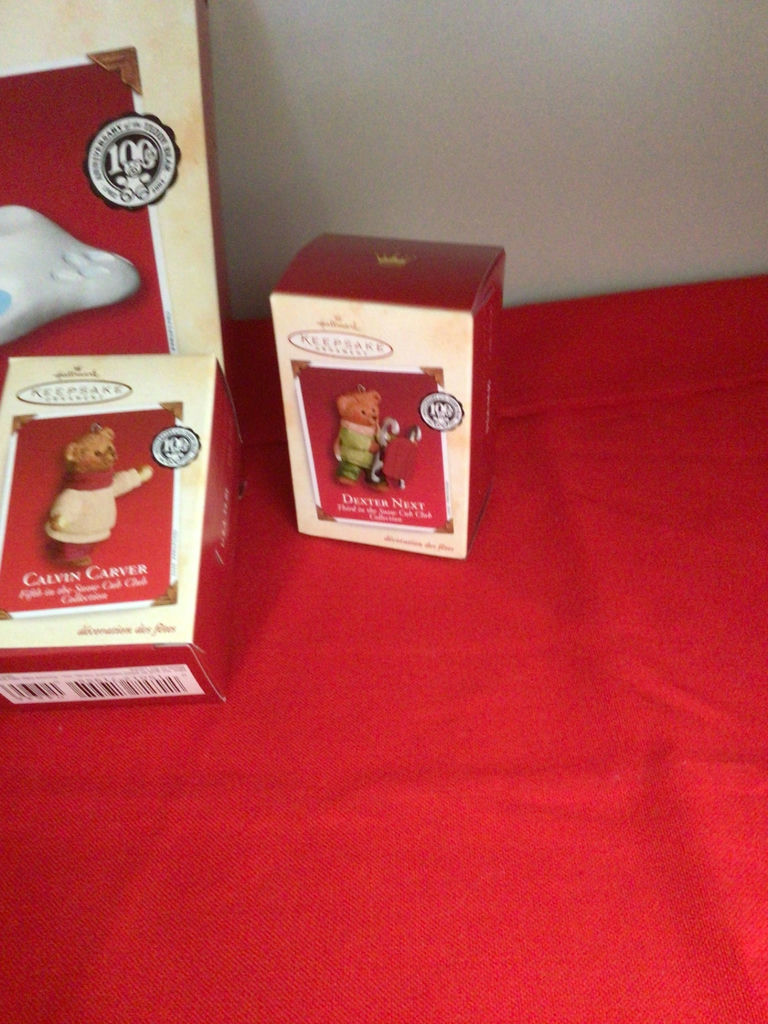 Hallmark Keepsake Ornament Collection (Teddy Bears and Snowman) - image 3 of 4