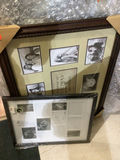 Two framed photo collages - thumbnail 1 of 2