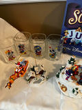 Disney Winter Village Figurines, Glass Mugs, Ornament, and Scrabble Junior Game - thumbnail 1 of 2