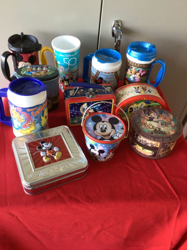 Disney Character Tins, Mugs, and Lunchboxes Collection - image 1 of 3