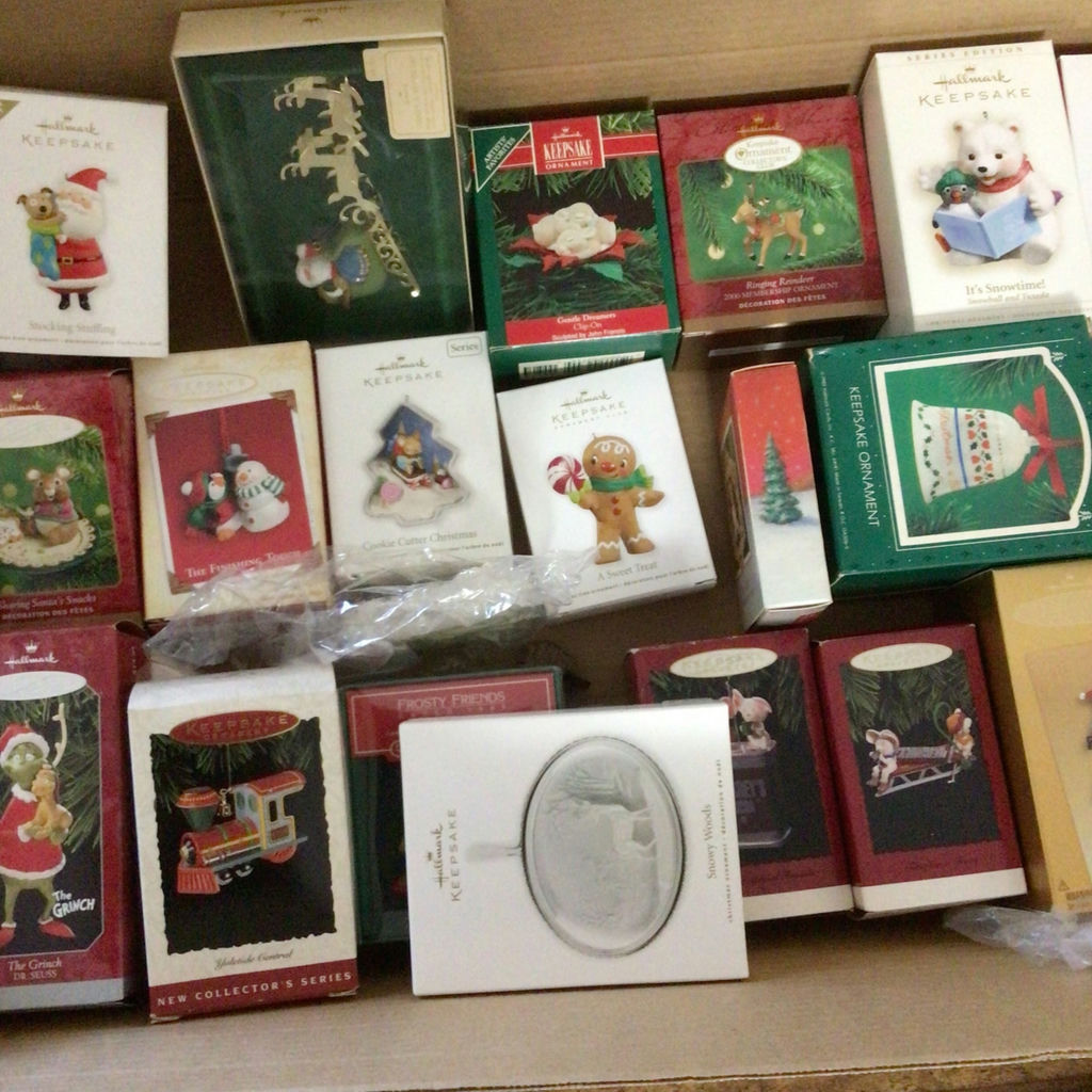 Assorted Hallmark Keepsake Christmas Ornament Boxes - image 3 of 4