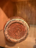 Crackle-glaze two-handle ceramic vase - thumbnail 2 of 2